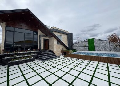 خرید ویلای نیم‌پیلوت مدرن استخر دار شهرکی | ۲۳۵ متر