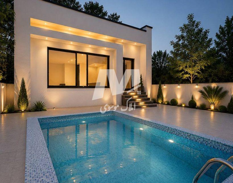 خرید ویلای فلت نوساز استخردار سند دار شهرک یک جنگل | ۱۸۰ متر