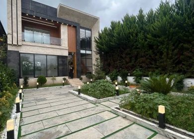 خرید ویلا در چمستان 400 متری با روف گاردن و سند تک برگ | 400 متر