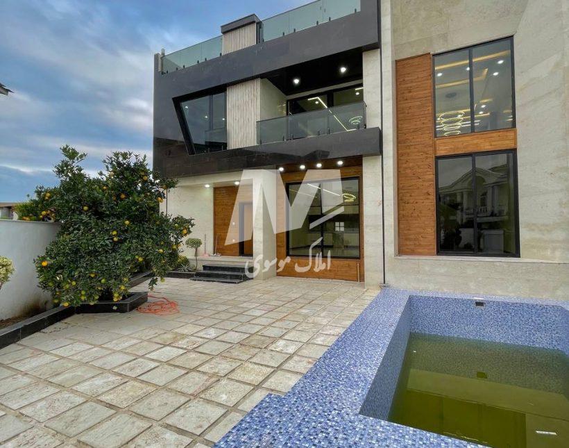 خريد ويلا دوبلكس ٣٠٠ متري نما مدرن استخردار در سعادت آباد چمستان | 270 متر