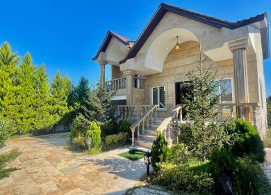 خريد ويلا نيم پيلوت ٣٣٠ متري نما كلاسيك شهركي در همصفا چمستان | 330 متر