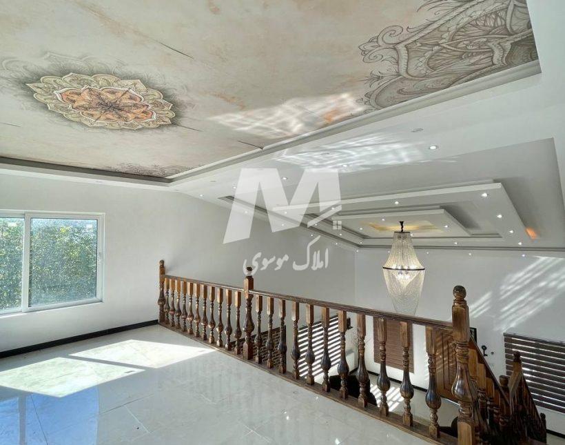 خريد ويلا نيم پيلوت ٣٣٠ متري نما كلاسيك شهركي در همصفا چمستان | 330 متر