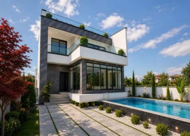 خريد ويلا دوبلكس ٣٠٠ متري نما مدرن استخر دار در سيسنگان | 300 متر