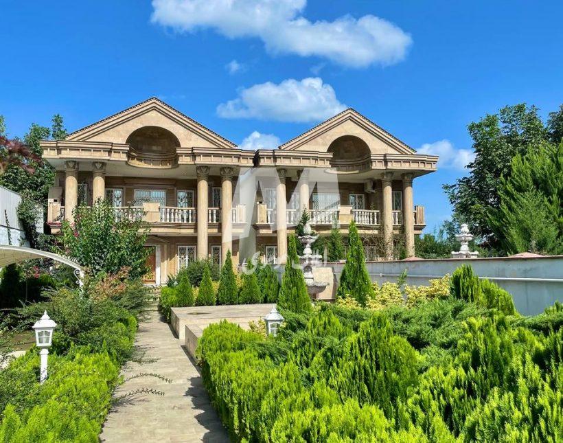 خريد ويلا باغ ٥٣٠ متري نما كلاسيك شهركي در كيابسر چمستان | 530 متر