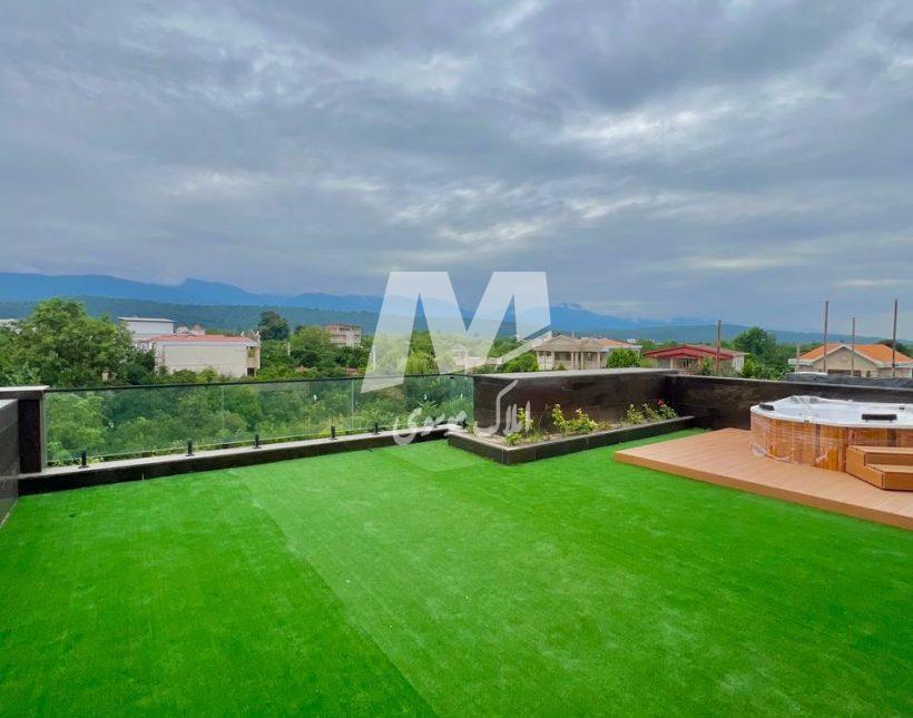 خرید ویلای مستقل فول‌ امکانات استخر ۴ فصل روف سعادت‌آباد چمستان | 280 متر