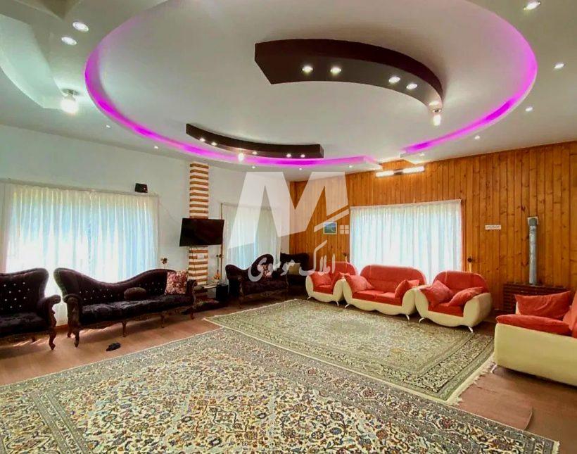 خرید ویلا باغ ۳۵۰ متری مبله کامل جنگلی جوربند چمستان | ۳۵۰ متر