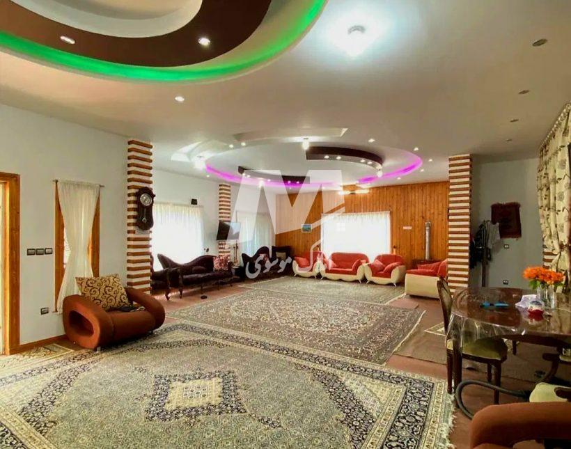 خرید ویلا باغ ۳۵۰ متری مبله کامل جنگلی جوربند چمستان | ۳۵۰ متر