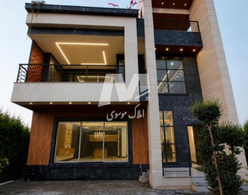 خرید ویلا مدرن لاکچری ۴۵۰ متری شهرکی سعادت آباد چمستان | ۲۷۰ متر
