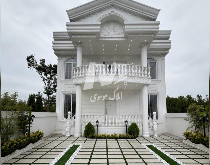 خرید ویلا نما رومی ۲۵۰ متری منطقه برند جاده جنگلی ایزدشهر | ۲۵۰ متر