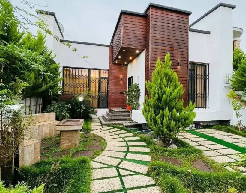 خرید ویلا نما مدرن مبله منطقه باریکلا چمستان | 200 متر