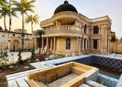 خرید ویلا در نور 600 متر کاخ ویلا مبله کامل با استخر | 600 متر