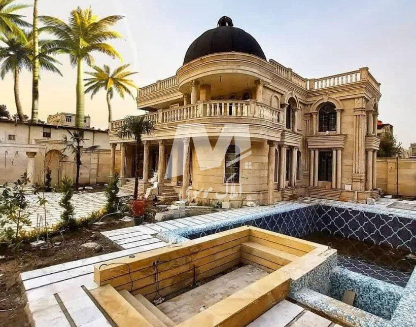 خرید ویلا در نور 600 متر کاخ ویلا مبله کامل با استخر | 600 متر