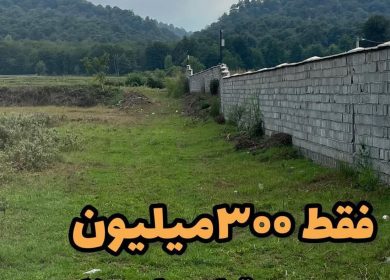خرید زمین در چمستان مناسب سرمایه گذاری | ۱۵۰ متر