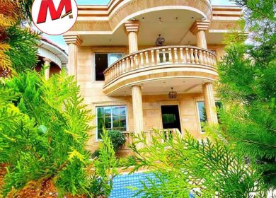 خرید ویلا در نور 500 متری با روف گاردن و ویوی جنگل سند دار | 500 متر