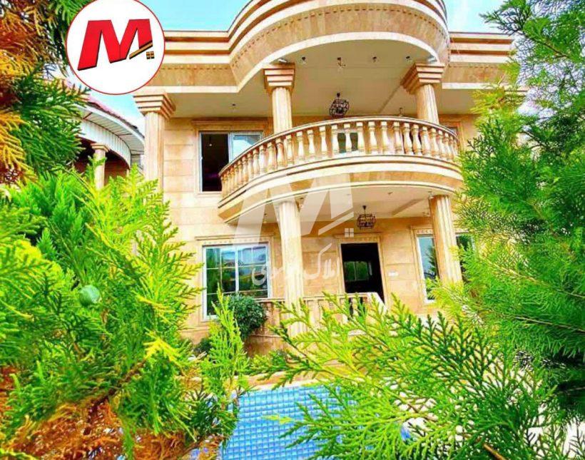 خرید ویلا در نور 500 متری با روف گاردن و ویوی جنگل سند دار | 500 متر