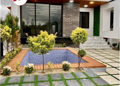 خرید ویلا در چمستان 270 متر با استخر سند دار آهودشت | 270 متر
