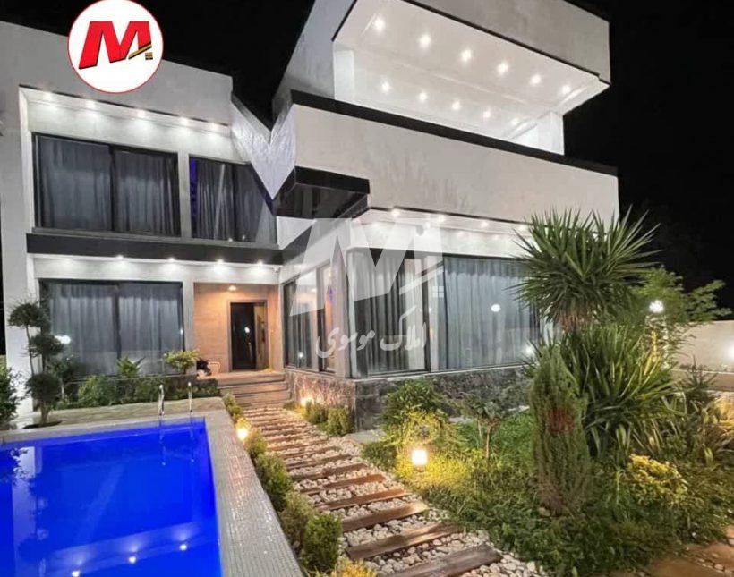 خرید ویلا در رویان 450 متر با روف گاردن و استخر سند دار | 450 متر