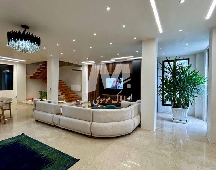 خريد ویلا تریپلکس فول‌ فرنیش با سند تك برگ در بهدشت | 350 متر