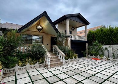 خريد ویلا نيم پيلوت فول فرنيش سند تك برگ آماده سكونت | 250 متر