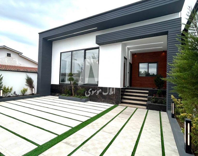 خريد ويلا فلت ٢٠٠ متري نما مدرن نوساز با بهترين متريال و سند تك برگ | 200 متر