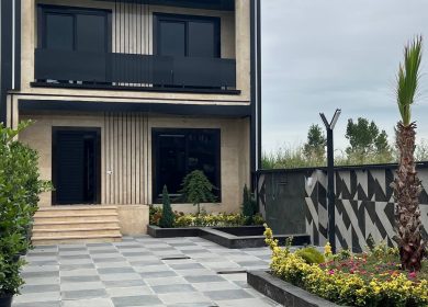 فروش دو دستگاه دوبلکس لوکس با استخر و روفگاردن در بهدشت | 280 متر