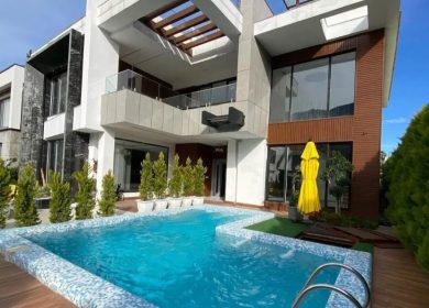 خريد ويلا دوبلکس مدرن با روف‌گاردن و استخر ٤ فصل در نعمت آباد | 230 متر