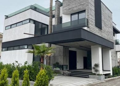 خريد ويلا ٦٥٠ متري نما مدرن در شهرك ساحلي با سند تك برگ | 450 متر