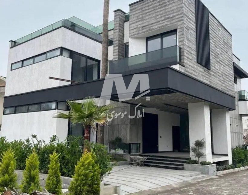 خريد ويلا ٦٥٠ متري نما مدرن در شهرك ساحلي با سند تك برگ | 450 متر