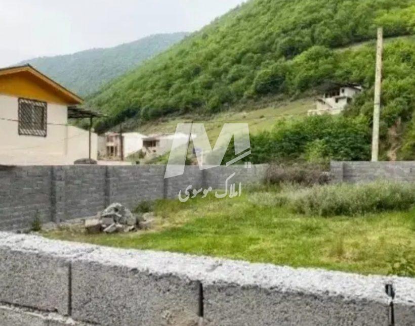خرید زمین در چمستان ۲۵۰ متر پلاک اول جنگل سند دار | ۲۵۰ متر