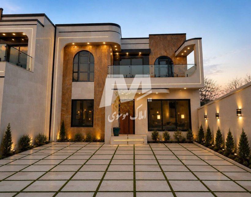 فروش ویلای مدرن ۲۵۰ متری در محدوده چمستان به آمل | ۲۰۰ متر