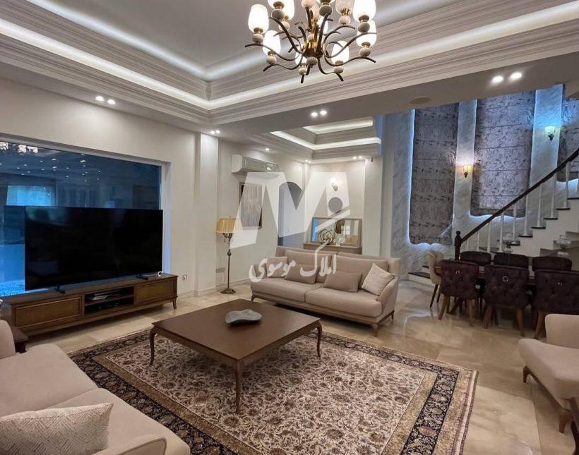 خرید ویلا باغ ۵۵۰ متری مبله منطقه نعمت آباد چمستان | 550 متر