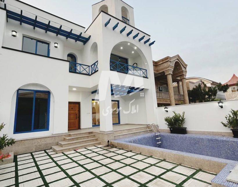 خرید ویلای خاص نما مدیترانه‌ای سند تک‌برگ شهرکی | ۲۸۰ متر