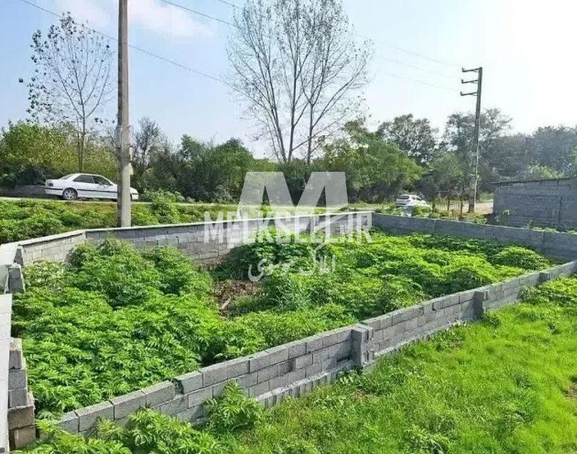 خرید زمین در چمستان قطعه بندی شده مناسب ساخت و سرمایه گذاری | ۱۵۰ متر