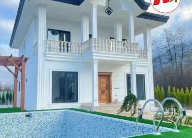 خرید ویلا در نور گنج یاب ۵۰۰ متر با استخر و ویوی جنگلی | ۵۰۰ متر