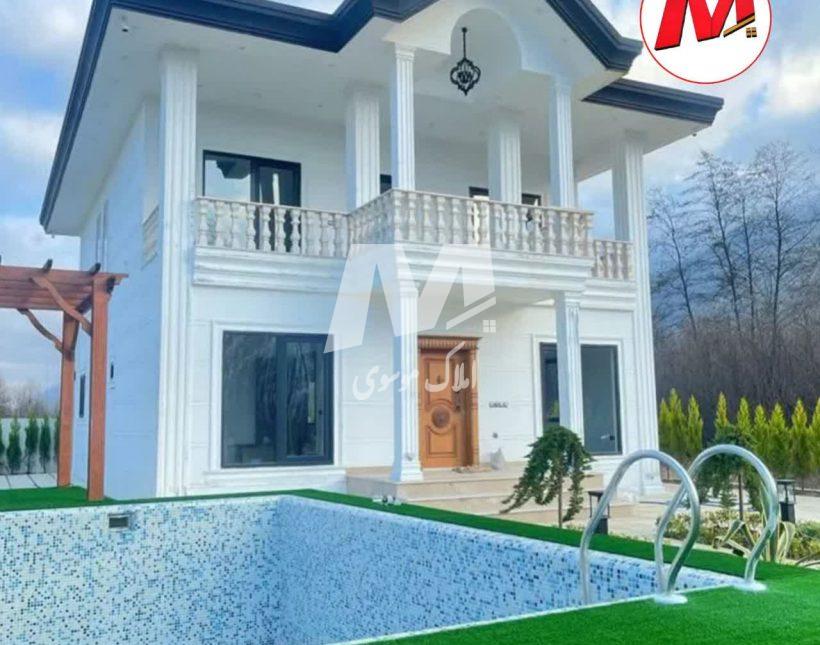 خرید ویلا در نور گنج یاب ۵۰۰ متر با استخر و ویوی جنگلی | ۵۰۰ متر