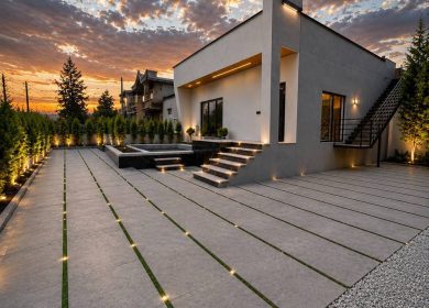 خرید ویلا مدرن همکف استخردار ۲۵۰ متری نوساز | ۲۵۰ متر