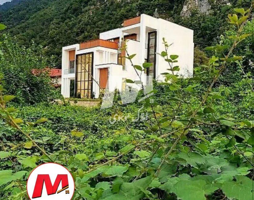 خرید ویلا در چمستان ۴۰۰ متری پلاک اول جنگل با استخر جوربند | ۵۵۰ متر