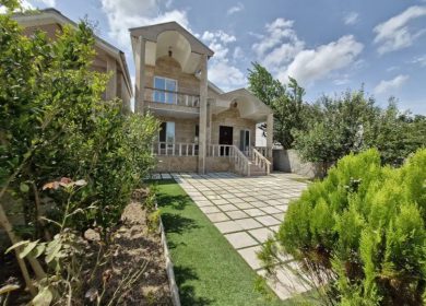 خريد ويلا نيم پيلوت ٢٣٠ متري نما كلاسيك شهركي در عبدل ده | 230 متر