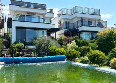 خريد ويلا فول فرنيش شهركي پلاك يك دريا در وازيوار | 400 متر