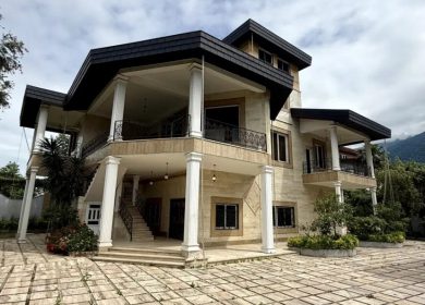 خريد ويلا باغ فول فرنيش با سند تك برگ و امكانات كامل در چلندر | 1000 متر
