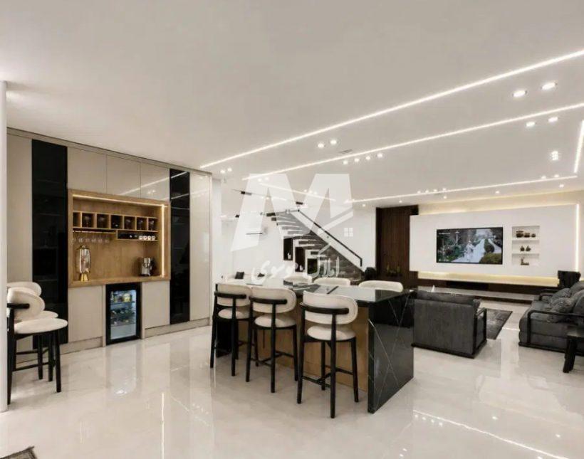 خريد ويلا كلاسيك مهندسي ساز فول فرنيش با سند تك برگ و متريال عالي | 570 متر