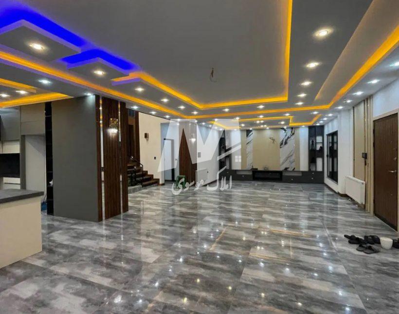 خريد ويلا باغ هوشمند مدرن با استخر و روف و دسترسي عالي در نور | 600 متر