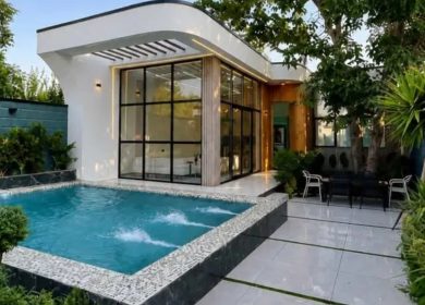 خريد ويلا فلت فول فرنيش مهندسي ساز با استخر و سند تك برگ | 270 متر