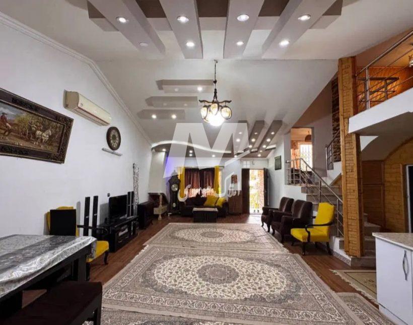خرید ویلا در چمستان ۳۰۰ متر مبله کامل با مدارک آهودشت | ۳۰۰ متر