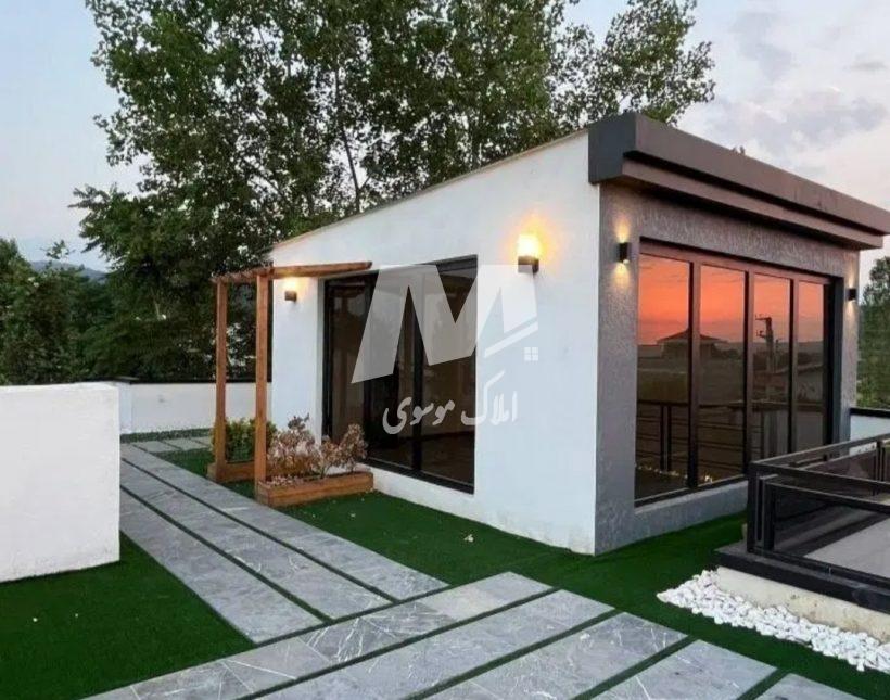 خرید ویلا در نور 350 متر با استخر و ویوی جنگل در روف | 350 متر