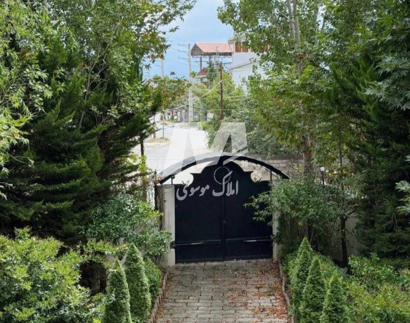 خرید ویلا در نوشهر چلک ۵۰۰ متری سند دار با ویوی کامل جنگل | ۵۰۰ متر