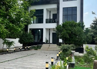 خرید ویلا در نور 500 متر با استخر جکوزی و ویوی جنگل در روف | 500 متر