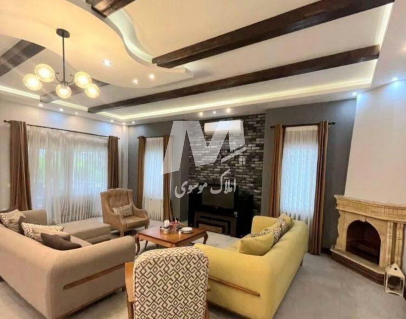 خرید ویلا در نوشهر ۴۳۰ متر پلاک اول جنگل مبله کامل با استخر | ۴۳۰ متر