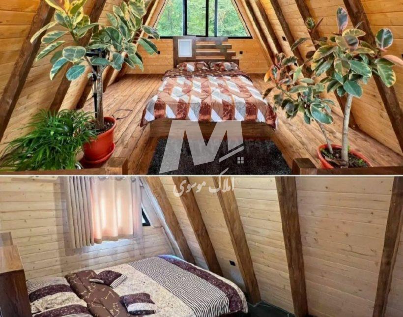 خرید ویلا در نور کلبه سویسی استخردار فول فرنیش دشت نور | ۳۵۰ متر