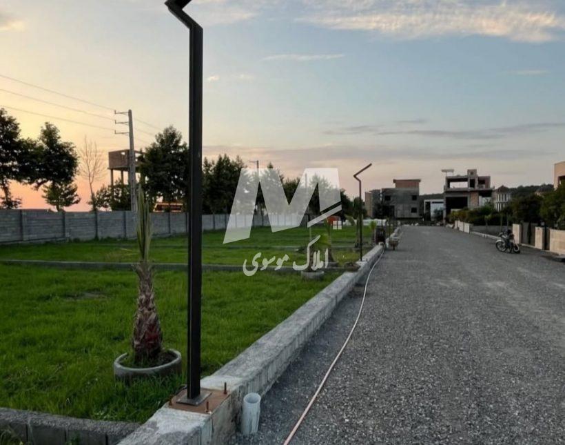 خرید زمین در نور ۲۵۰ و ۳۰۰متری شهرک برند جنگلی سند دار | ۳۰۰ متر